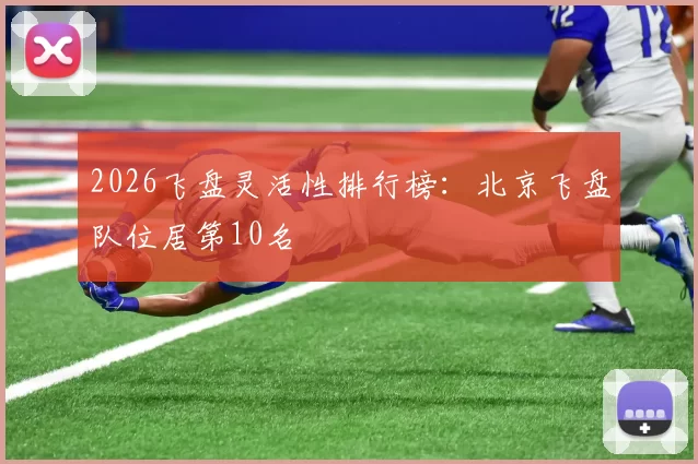 2026飞盘灵活性排行榜：北京飞盘队位居第10名